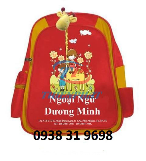 Xưởng may balo mầm non