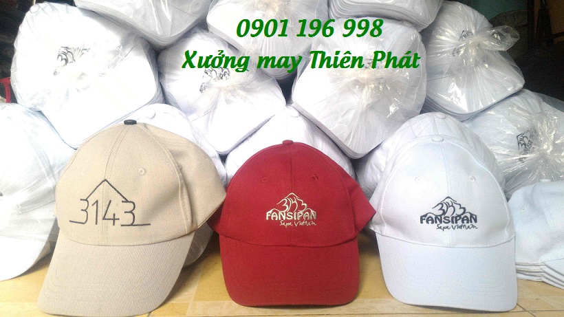Dịch vụ in nón lưỡi trai số lượng ít Quận 12