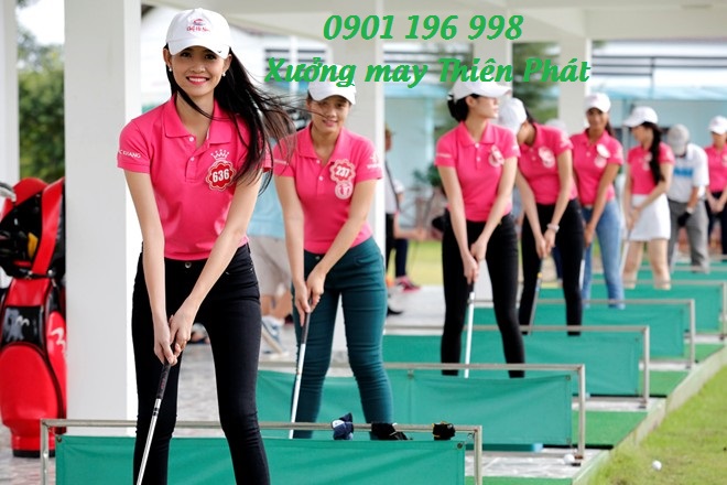 Cơ sở may áo thun cá sấu cổ trụ, áo thun poly giá rẻ