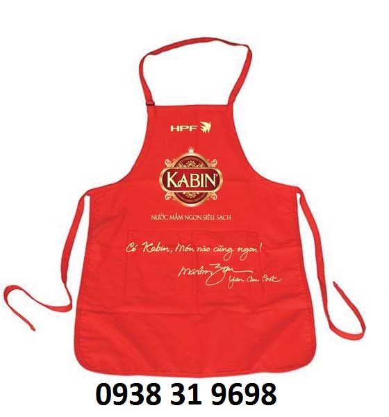 Nơi may tạp dề in logo theo yêu cầu
