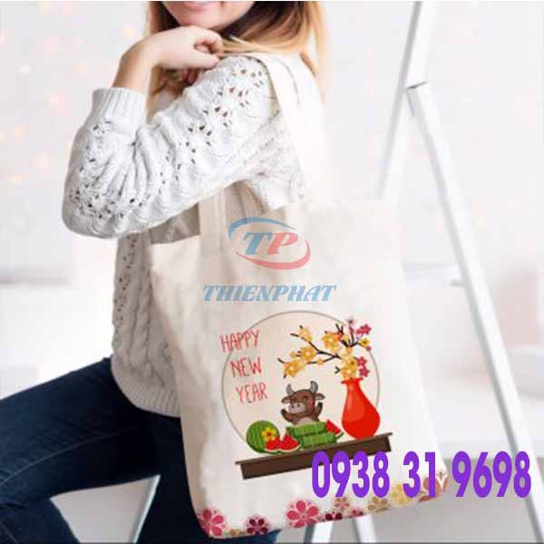 TÚI BỐ CANVAS QUÀ TẶNG TPHCM