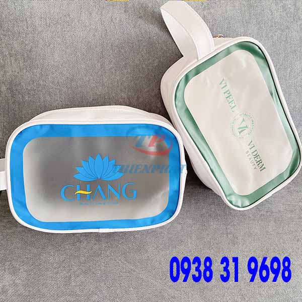 TÚI MỸ PHẨM NHỰA MỜ PHỐI SIMILI