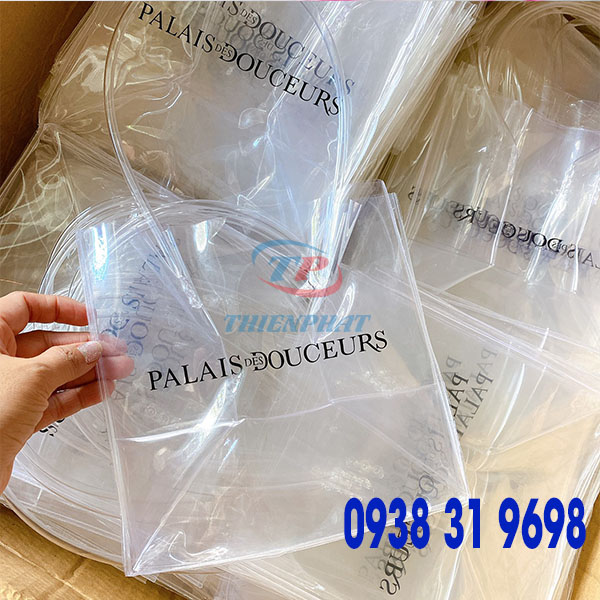 SẢN XUẤT TÚI NHỰA DẺO PVC QUÀ TẶNG